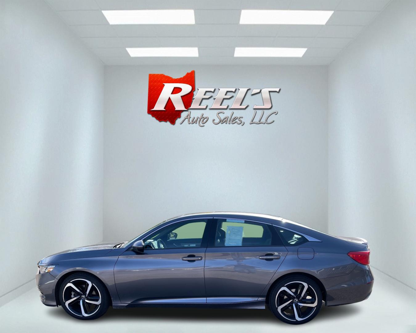 2020 Gray /Black Honda Accord Sport 2.0T (1HGCV2F39LA) with an 2.0L I4 DOHC 16V Turbo engine, 10 Speed Auto transmission, located at 11115 Chardon Rd. , Chardon, OH, 44024, (440) 214-9705, 41.580246, -81.241943 - Photo#9